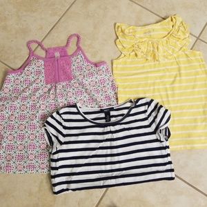 Lot of 3 cute Girls Shirts Size M/8